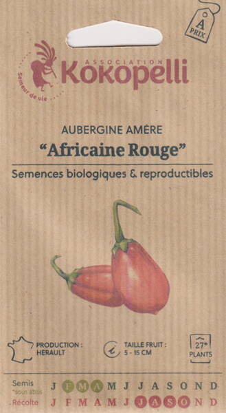 Etiopianmunakoiso "Africaine Rouge"